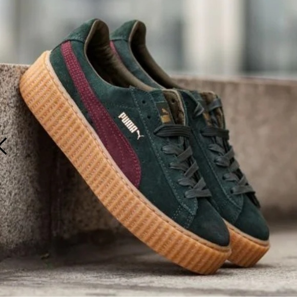 Puma | Shoes | Fenty Puma X Rihanna Suede Creepers | Poshmark